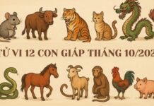 Tử vi tài lộc 12 con giáp tháng 10/2025: 3 tuổi được thần tài “để mắt”