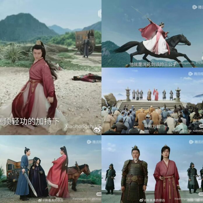 Cảnh võ thuật của Phó Sơn Hải cũng nhận nhiều ý kiến trái chiều (nguồn: internet)