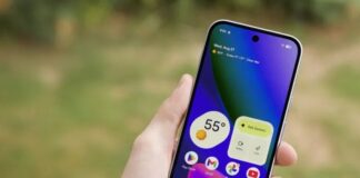 Điện thoại Pixel 10 với màn hình chính (Ảnh: Internet)