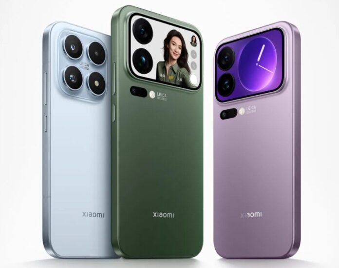 Dòng điện thoại Xiaomi 17 (Ảnh: Internet) Dòng điện thoại Xiaomi 17 (Ảnh: Internet)