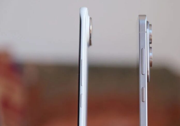 Điện thoại TECNO Slim so với Galaxy S25 Edge (Ảnh: Internet) Điện thoại TECNO Slim so với Galaxy S25 Edge (Ảnh: Internet)