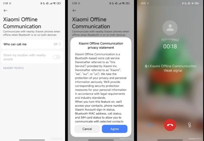 Cài đặt chức năng Giao tiếp Ngoại tuyến của Xiaomi (Ảnh: Internet) Cài đặt chức năng Giao tiếp Ngoại tuyến của Xiaomi (Ảnh: Internet)