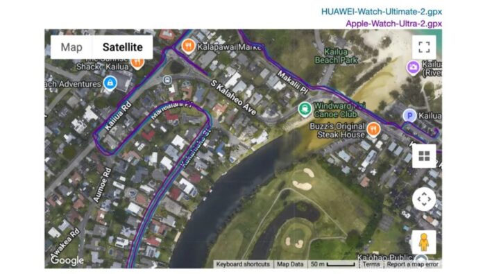 Đồng hồ HUAWEI Watch 2 Ultimate với định vị GPS (Ảnh: Internet)
