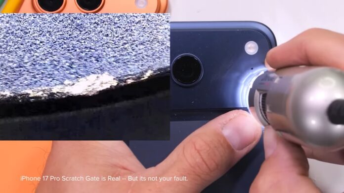 Chuyên gia cho rằng các cạnh sắc quanh cụm camera khiến lớp phủ anot khó bám đều, từ đó dễ bong tróc (Ảnh: Internet)