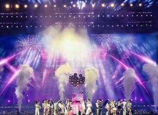 Em Xinh Say Hi Concert Day 2 đổ bộ Hà Nội: Bữa tiệc âm nhạc bùng nổ và đầy sáng tạo Không khí tại Concert Em Xinh (nguồn: internet)