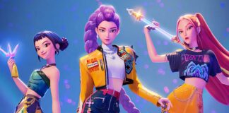 HUNTR/X là nhóm nhạc nữ trong KPop Demon Hunters, với các thành viên EJAE, Audrey Nuna và Rei Ami. Nhóm đã giành được sự chú ý lớn nhờ âm nhạc mạnh mẽ, đặc biệt là ca khúc Golden giúp họ thống trị bảng xếp hạng Billboard Hot 100 (Ảnh: Internet)