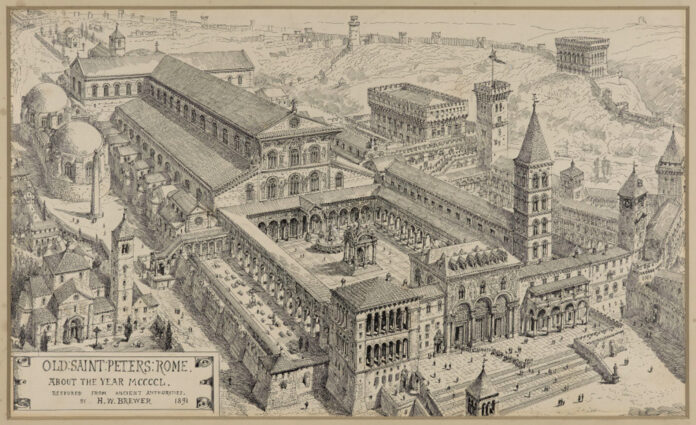 Nhà thờ Thánh Peter cũ (Ảnh: Internet)