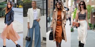 8 gợi ý phối đồ mùa thu đông sang trọng và thời thượng