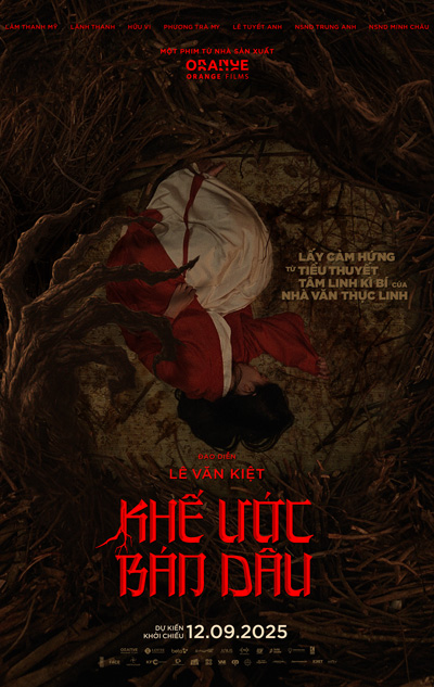 Poster phim Khế Ước Bán Dâu 2025 - phim kinh dị cổ trang Việt Nam.