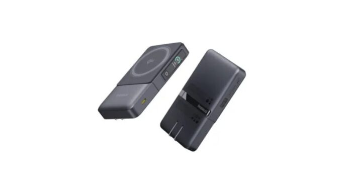 Sạc dự phòng từ tính 2 trong 1 EnerGeek GT01 (Ảnh: Internet) Sạc dự phòng từ tính 2 trong 1 EnerGeek GT01 (Ảnh: Internet)