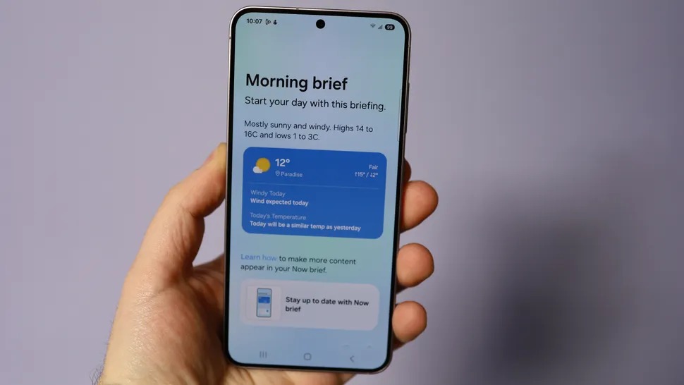 Màn hình của Galaxy S25 (Ảnh: Internet)