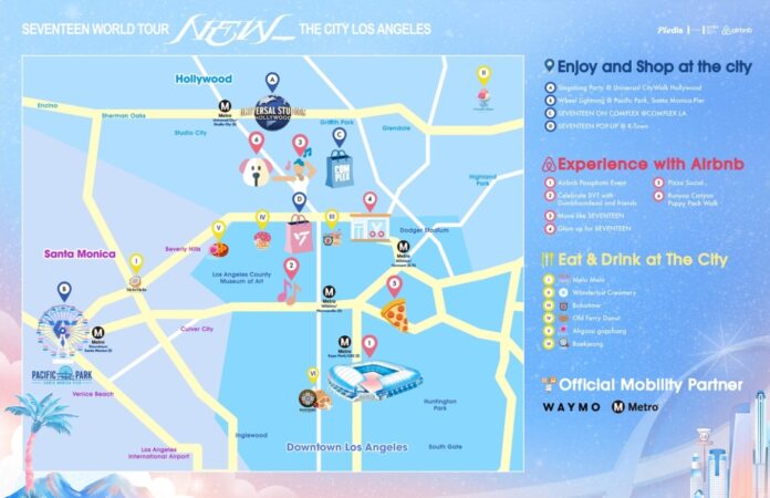 SEVENTEEN THE CITY LA chính thức tổ chức trở lại sau khoảng một năm (Ảnh: Internet)