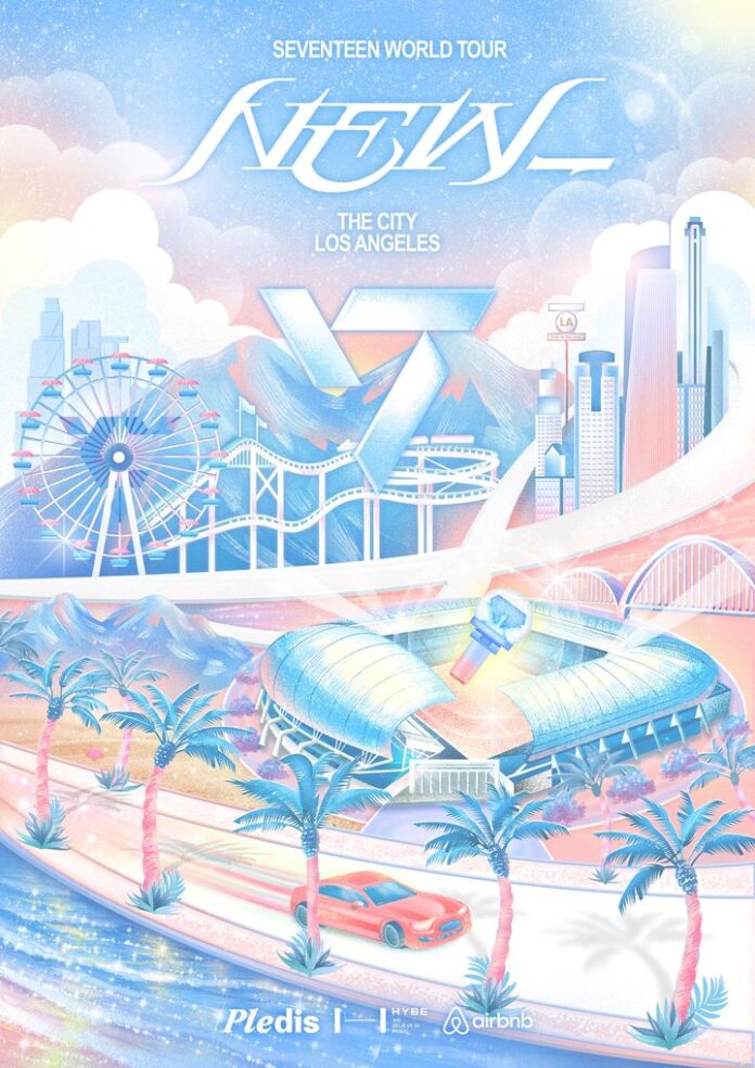 Pledis Entertainment công bố chuỗi sự kiện SEVENTEEN THE CITY LA (Ảnh: Internet)