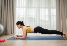 Bài tập plank (Ảnh: Internet)