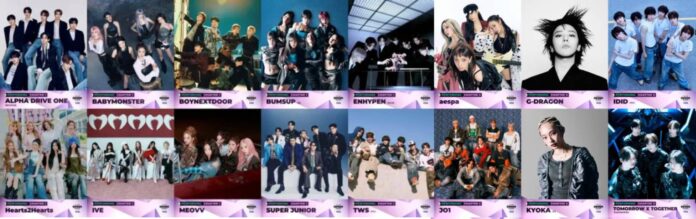 Dàn line-up đình đám