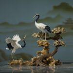 Sếu - linh vật phong thủy mang lại may mắn và thịnh vượng cho gia chủ