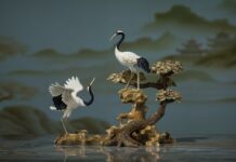 Sếu - linh vật phong thủy mang lại may mắn và thịnh vượng cho gia chủ