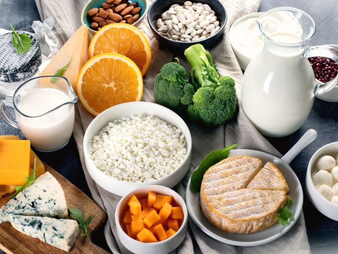 Bổ sung đủ canxi từ thực phẩm