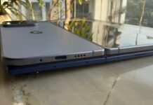 So sánh độ mỏng của Pixel 10 Pro Fold và Galaxy Z Fold 7 (Ảnh: Internet)