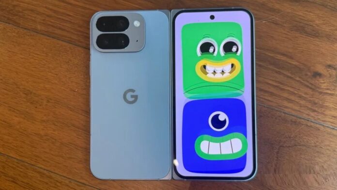 Điện thoại Pixel 10 Pro Fold với chế độ Made You Look (Ảnh: Internet) Điện thoại Pixel 10 Pro Fold với chế độ Made You Look (Ảnh: Internet)