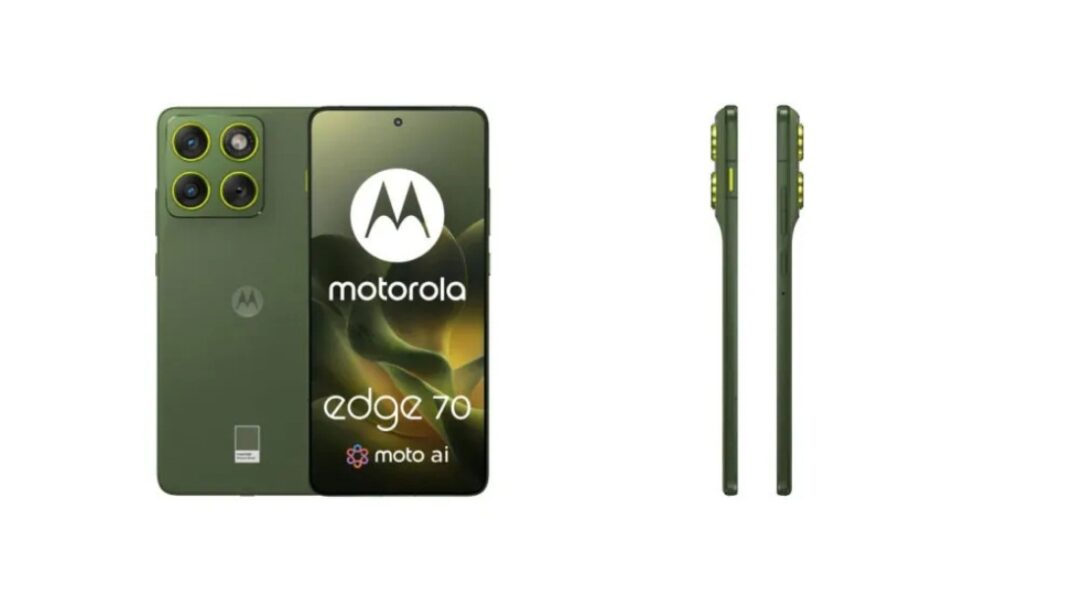Độ mỏng của điện thoại Motorola Edge 70 (Ảnh: Internet)