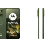 Độ mỏng của điện thoại Motorola Edge 70 (Ảnh: Internet)