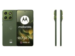 Độ mỏng của điện thoại Motorola Edge 70 (Ảnh: Internet)