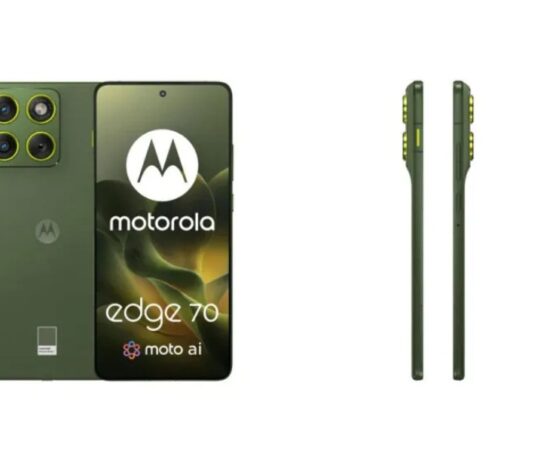 Độ mỏng của điện thoại Motorola Edge 70 (Ảnh: Internet)