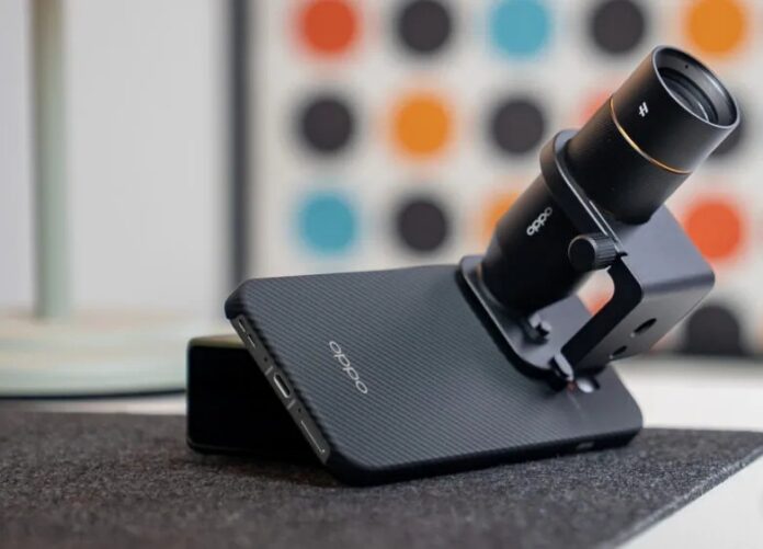 Điện thoại OPPO Find X9 Pro với ống kính mở rộng (Ảnh: Internet) Điện thoại OPPO Find X9 Pro với ống kính mở rộng (Ảnh: Internet)