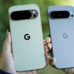 Điện thoại Pixel 10 Pro (trái) và Pixel 9 Pro (Ảnh: Internet)