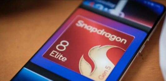 Logo chip Snapdragon 8 Elite Gen 5 (Ảnh: Internet)