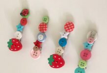 Học ngay tuyệt chiêu của hội gái đẹp – diy với cúc áo tạo nên vô vàn phụ kiện xinh