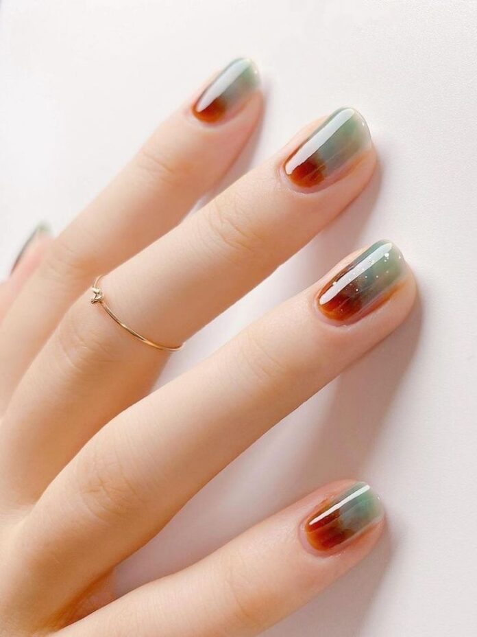 Những mẫu nail tay đẹp cho mùa thu dịu dàng, thơ mộng (Ảnh: Internet)