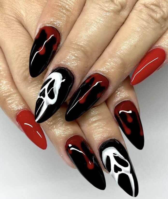 1001+ mẫu nail Halloween đẹp độc đáo, vừa kinh dị vừa ấn tượng ấn tượng độc đáo halloween Halloween nails kinh dị mẫu nail đẹp nail Halloween đẹp rùng rợn sang chảnh