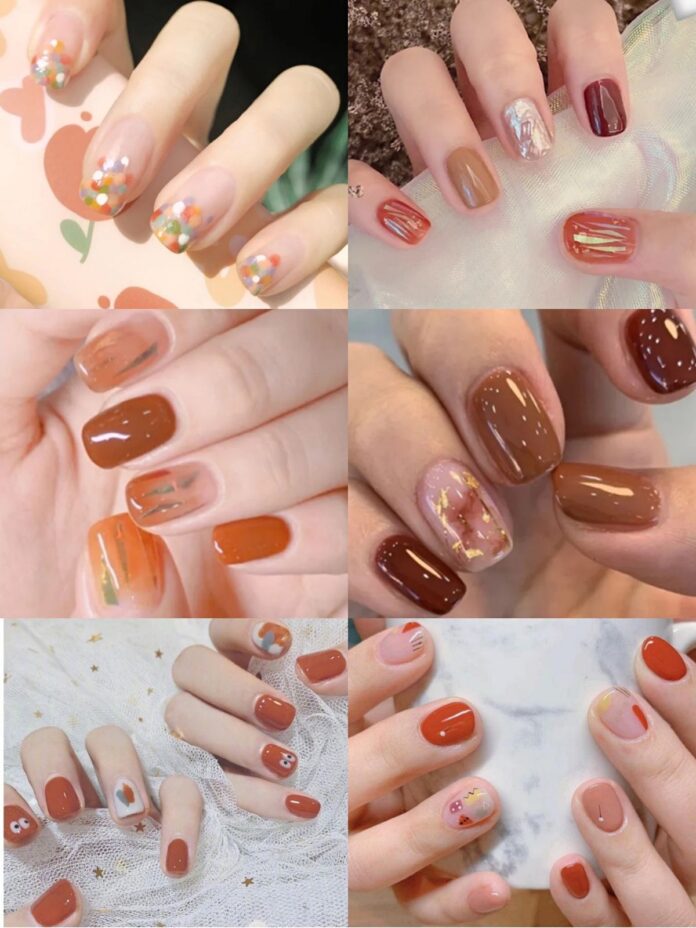 [Fall nails] 300+ mẫu nail tay đẹp cho mùa thu dịu dàng, thơ mộng ấm áp dịu dàng fall nails mẫu nail đẹp Mùa thu nail gấm nail mắt mèo nail mùa thu nail tay đẹp thanh lịch thơ mộng