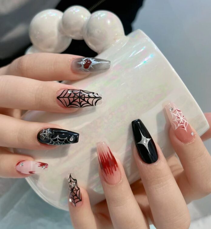 1001+ mẫu nail Halloween đẹp độc đáo, vừa kinh dị vừa ấn tượng ấn tượng độc đáo halloween Halloween nails kinh dị mẫu nail đẹp nail Halloween đẹp rùng rợn sang chảnh
