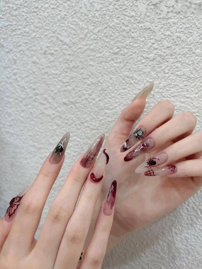 1001+ mẫu nail Halloween đẹp độc đáo, vừa kinh dị vừa ấn tượng ấn tượng độc đáo halloween Halloween nails kinh dị mẫu nail đẹp nail Halloween đẹp rùng rợn sang chảnh
