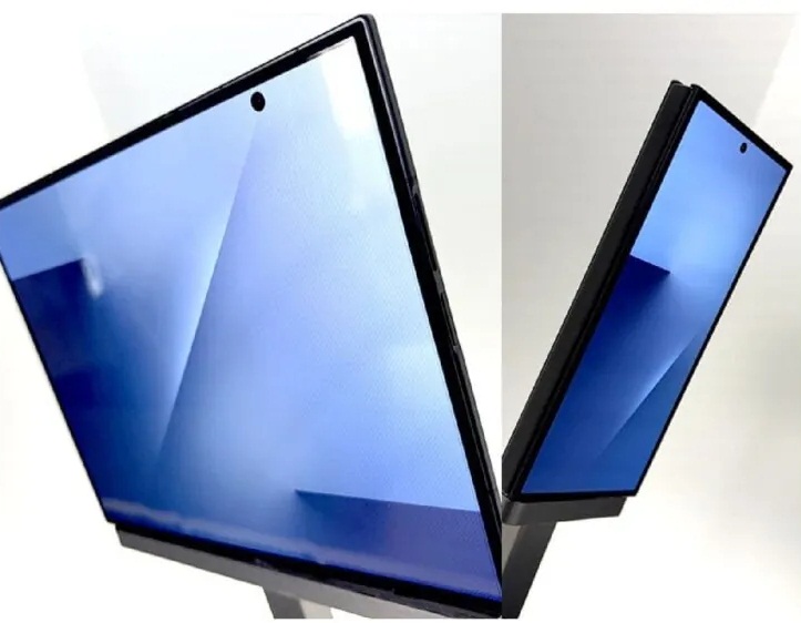 Ice Universe tiết lộ hình ảnh điện thoại Galaxy Z Tri Fold của Samsung (Ảnh: Internet) Ice Universe tiết lộ hình ảnh điện thoại Galaxy Z Tri Fold của Samsung (Ảnh: Internet)