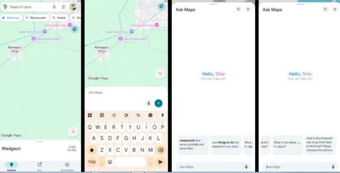 Tính năng Ask Maps của Google Maps (Ảnh: Internet) Tính năng Ask Maps của Google Maps (Ảnh: Internet)