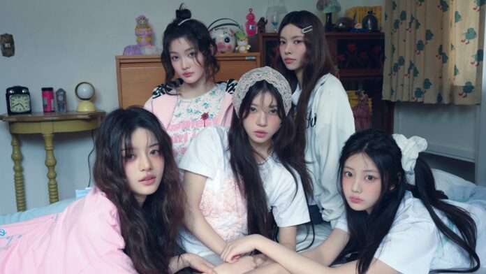 ILLIT là nhóm nhạc nữ đầu tiên debut dưới Belift Lab – công ty con của HYBE, và nhanh chóng tạo tiếng vang quốc tế chỉ sau vài tháng ra mắt (Ảnh: Internet)