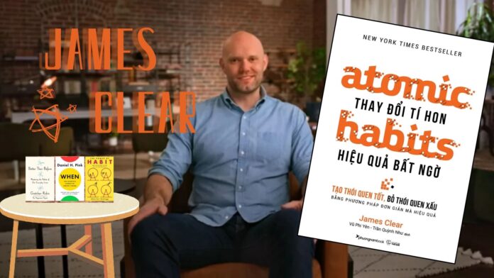 James Clear, chủ nhân nhiều cuốn sách nổi tiếng.