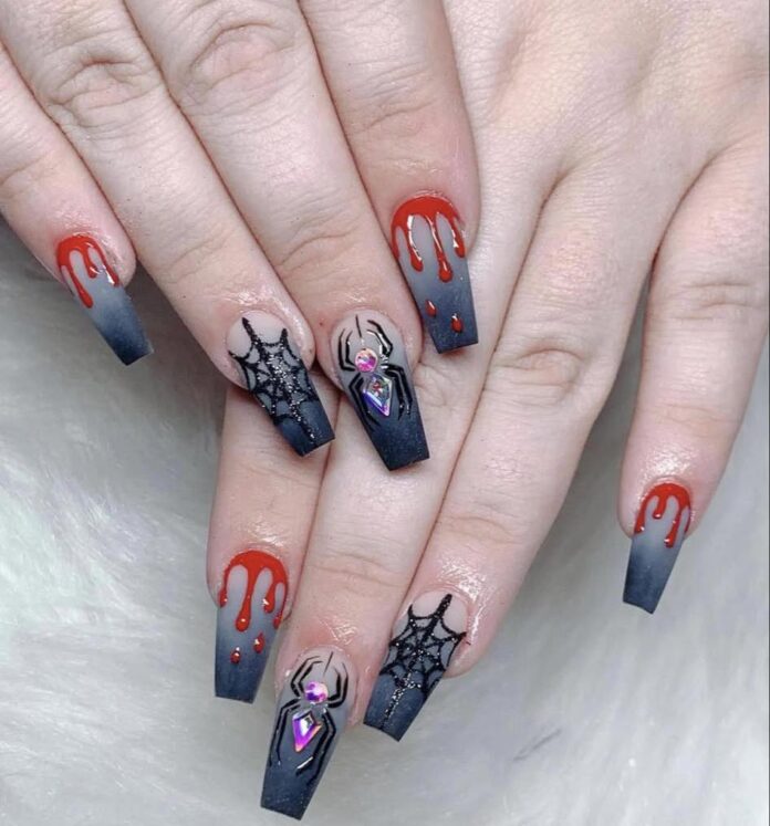 1001+ mẫu nail Halloween đẹp độc đáo, vừa kinh dị vừa ấn tượng ấn tượng độc đáo halloween Halloween nails kinh dị mẫu nail đẹp nail Halloween đẹp rùng rợn sang chảnh