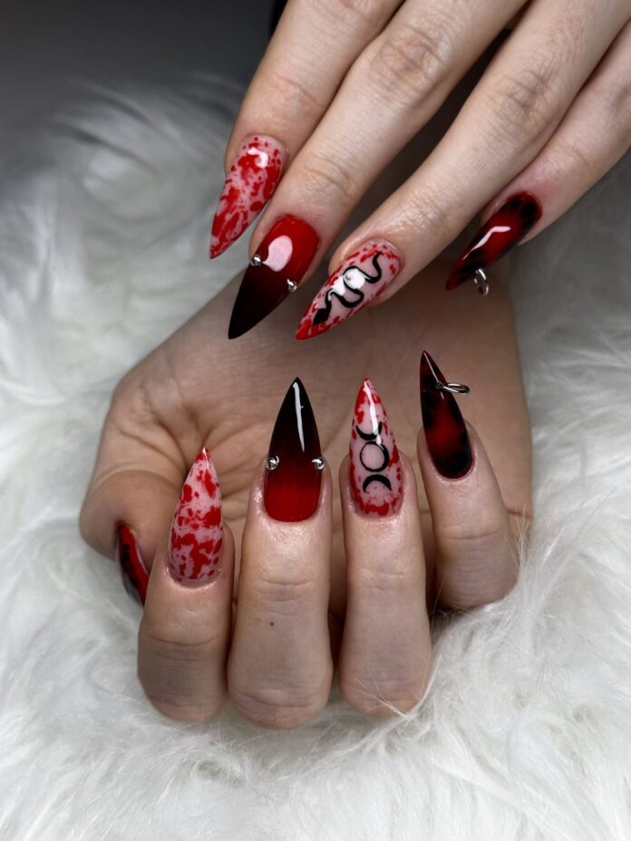 1001+ mẫu nail Halloween đẹp độc đáo, vừa kinh dị vừa ấn tượng ấn tượng độc đáo halloween Halloween nails kinh dị mẫu nail đẹp nail Halloween đẹp rùng rợn sang chảnh