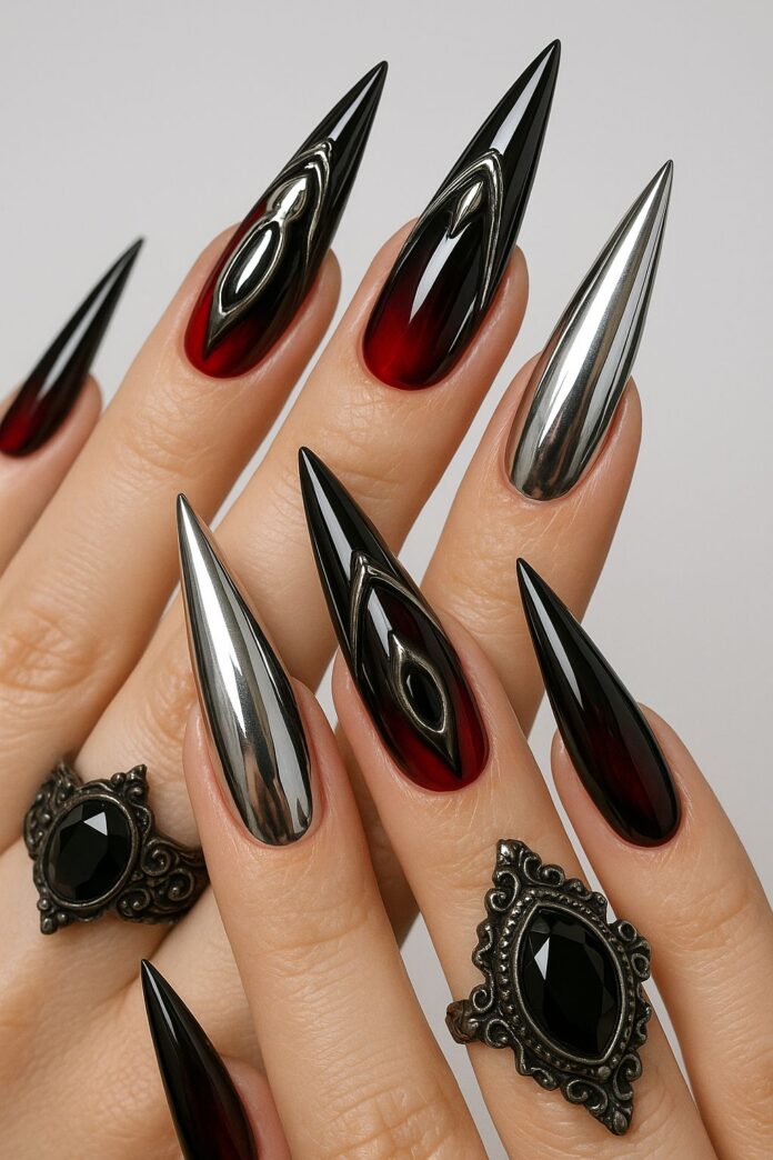 1001+ mẫu nail Halloween đẹp độc đáo, vừa kinh dị vừa ấn tượng ấn tượng độc đáo halloween Halloween nails kinh dị mẫu nail đẹp nail Halloween đẹp rùng rợn sang chảnh