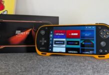 Máy chơi game KONKR Pocket FIT: Hiệu suất tuyệt vời và màn hình đẹp với giá phải chăng Máy chơi game KONKR Pocket FIT kèm hộp (Ảnh: Internet)