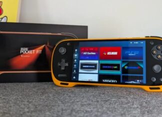 Máy chơi game KONKR Pocket FIT kèm hộp (Ảnh: Internet)