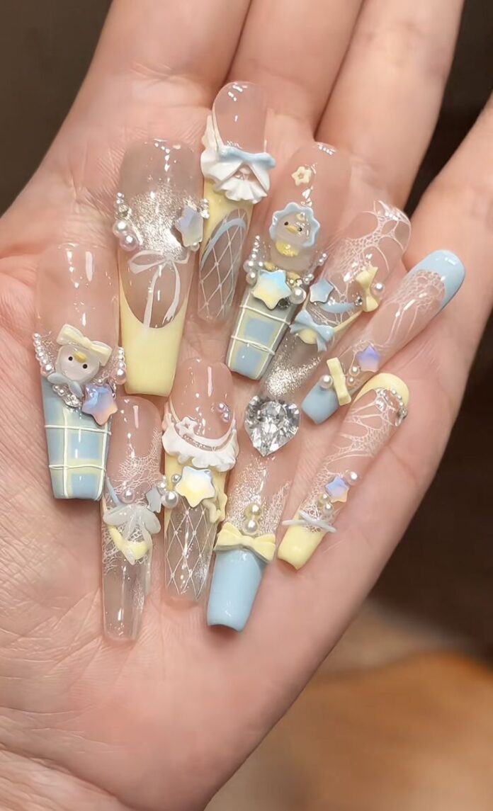 101 gợi ý mẫu nail dài xinh dành cho các cô nàng đam mê móng thon dài các mẫu nail dài xinh cô nàng công chúa đam mê gợi ý Màu hồng mẫu nail dài mẫu nail dài xinh Nail dài phong cách công chúa nail dài xinh nail dài xinh cute nail dài xinh thanh lịch phong cách vẽ tranh