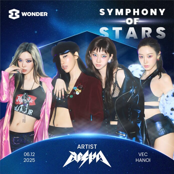 aespa sẽ là khách mời biểu diễn tại 8WONDER Winter 2025 (Ảnh: Internet)