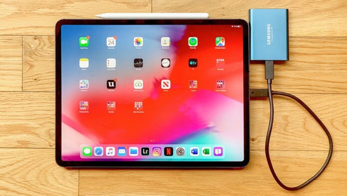 Ổ lưu trữ ngoài dành cho iPad (Ảnh: Internet)
