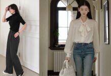 6 cách phối đồ đi làm nữ với quần vừa thanh lịch lại thoải mái nữ tính